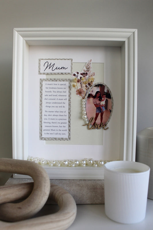 'Floral Love' Photo Frame