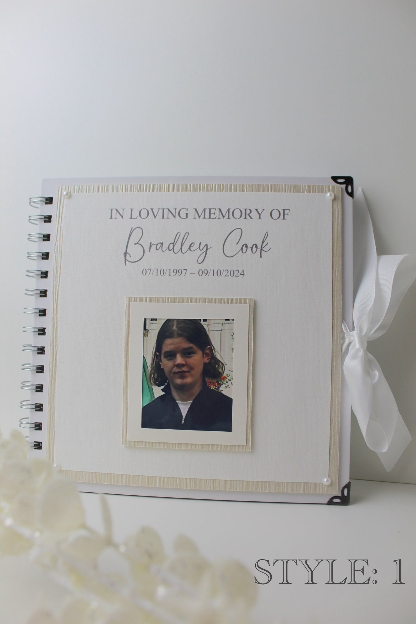 'In Memory Of' Scrapbook