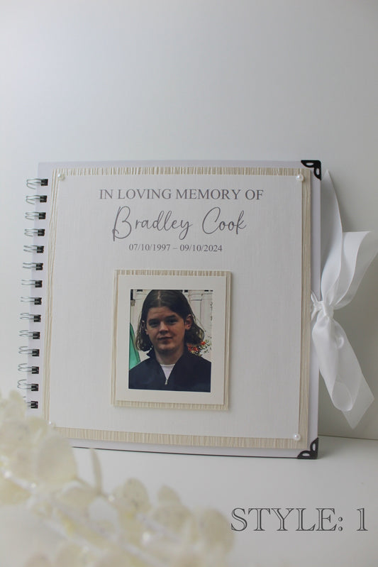 'In Memory Of' Scrapbook