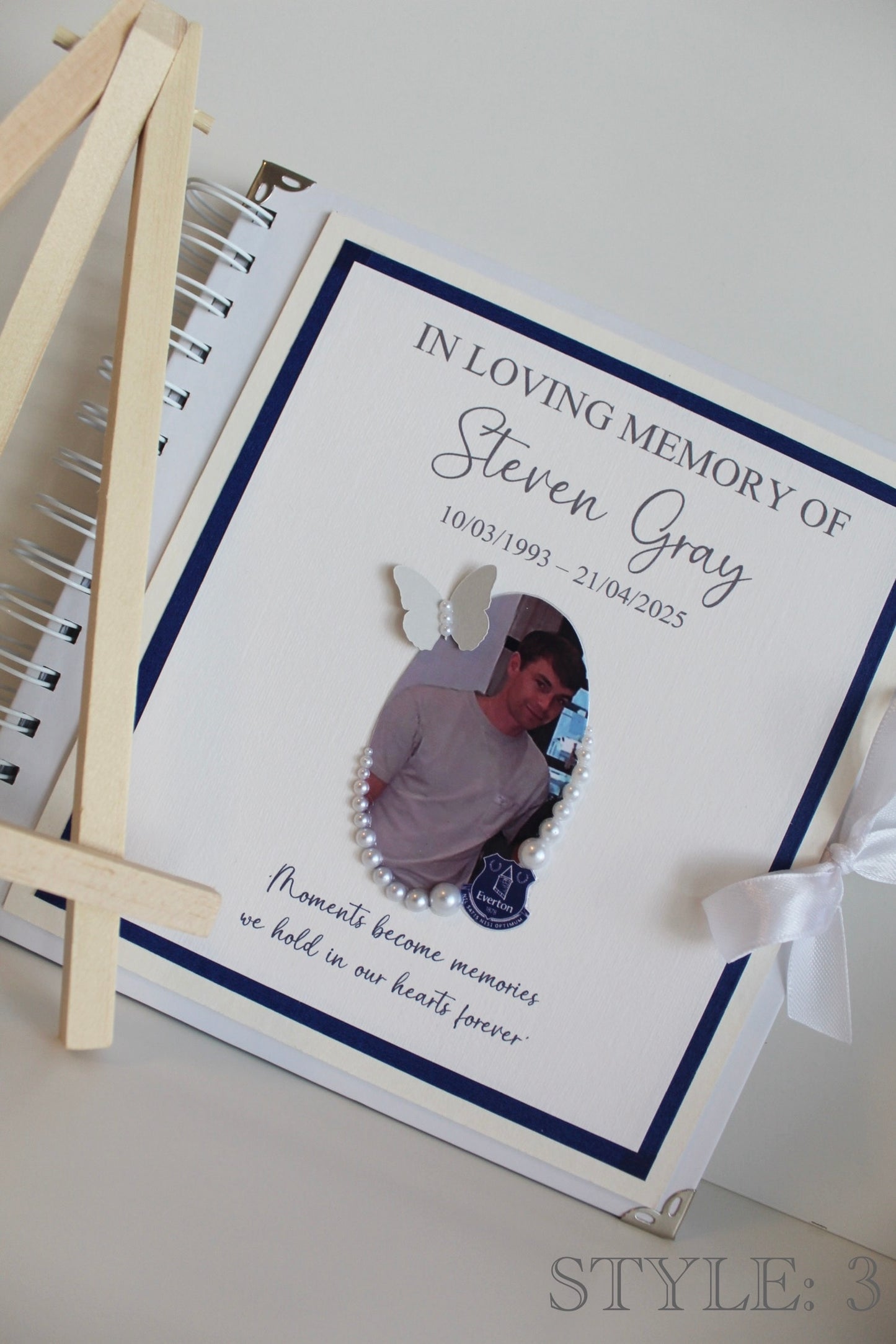 'In Memory Of' Scrapbook