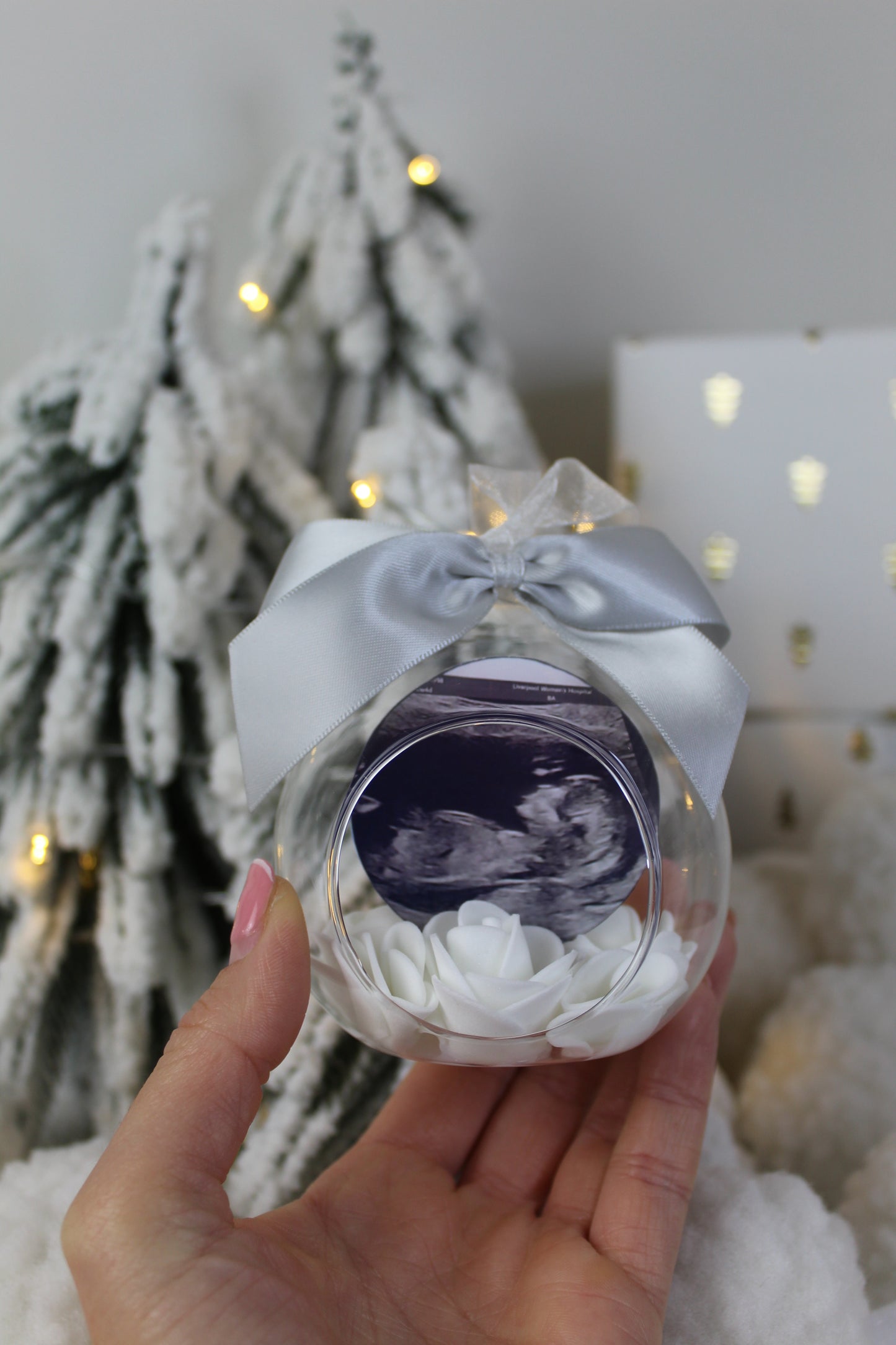 Glass Christmas Baubles (Photo option)