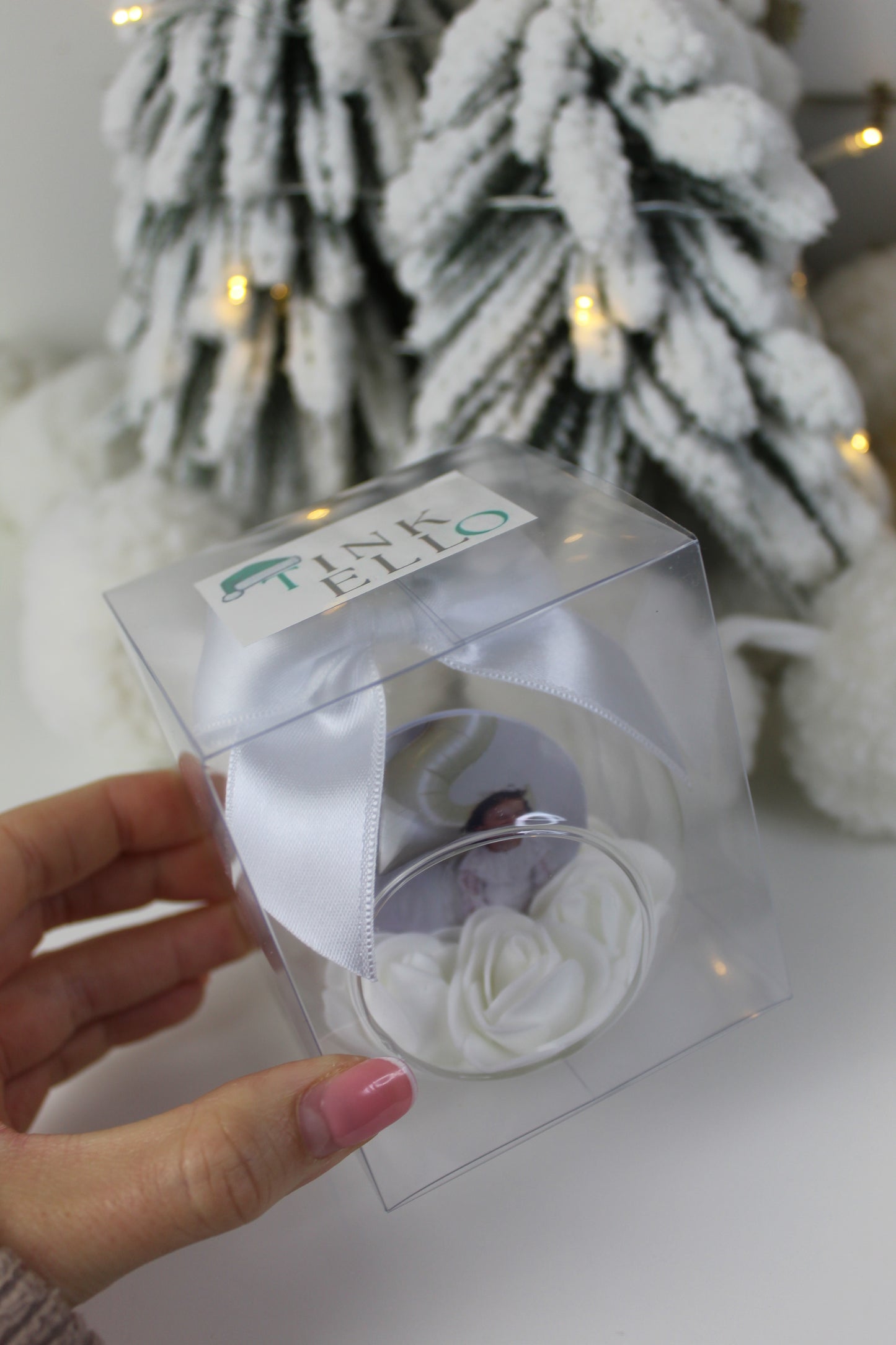 Glass Christmas Baubles (Photo option)