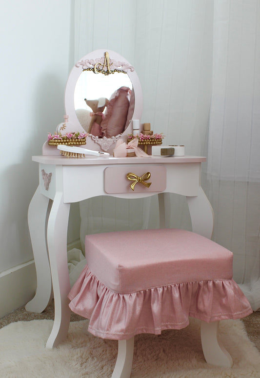 Personalised Dressing Table & Chair - Coming Soon