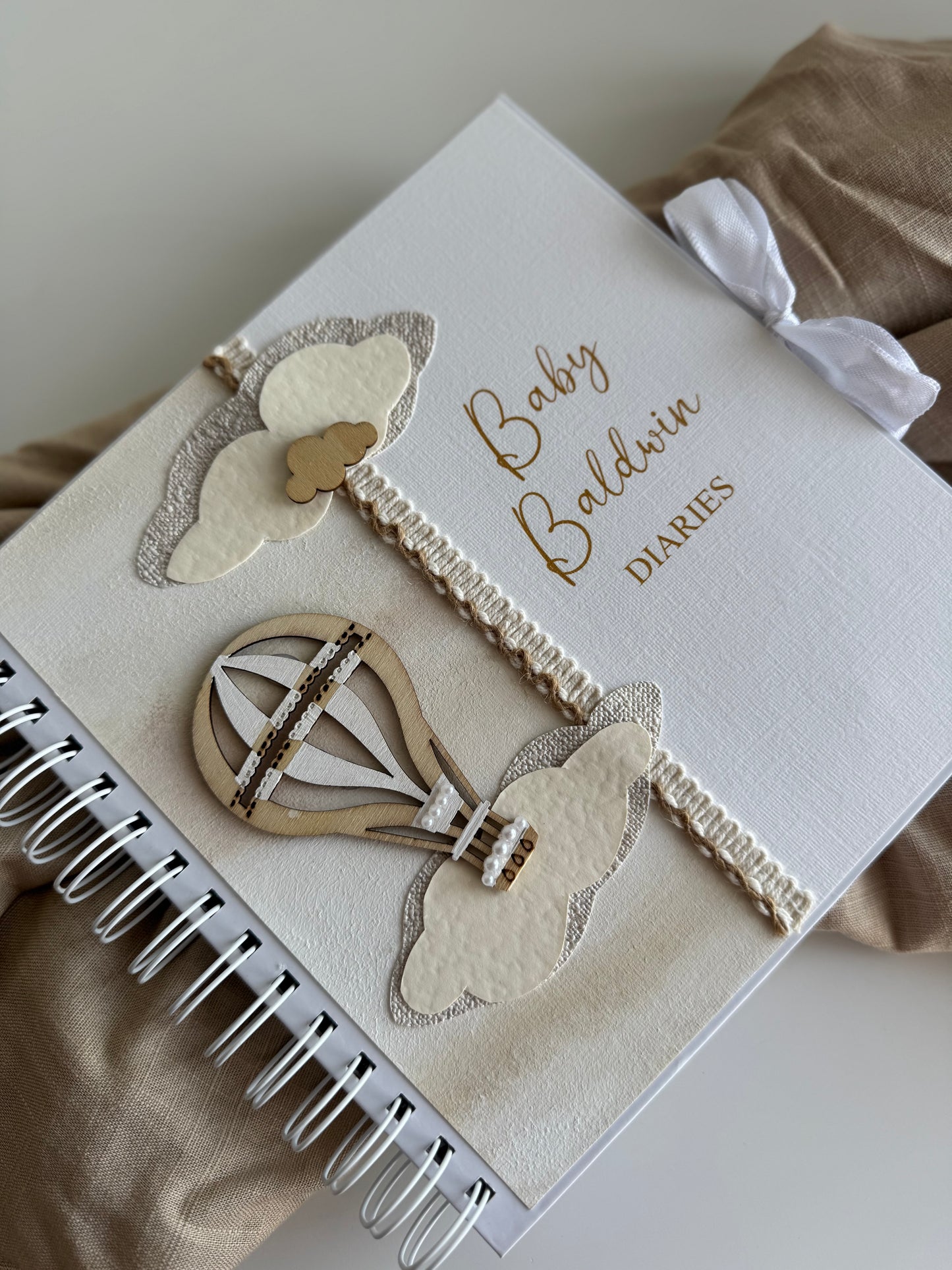 'Hot Air Balloon' Scrapbook