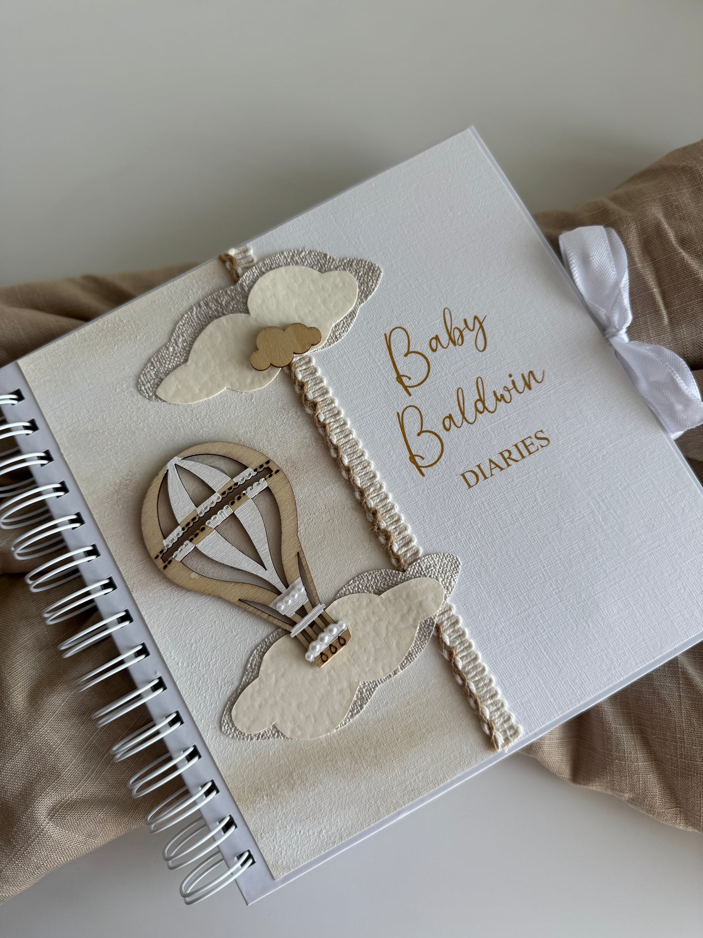 'Hot Air Balloon' Scrapbook