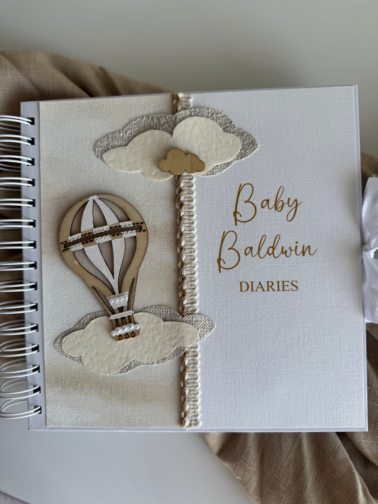 'Hot Air Balloon' Scrapbook