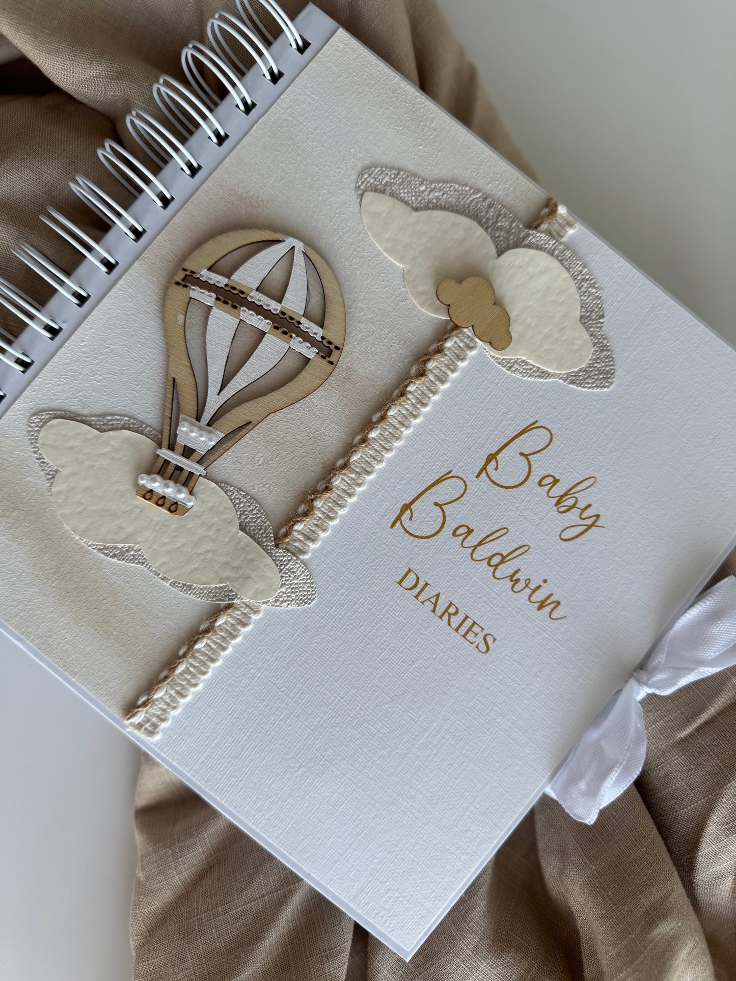 'Hot Air Balloon' Scrapbook