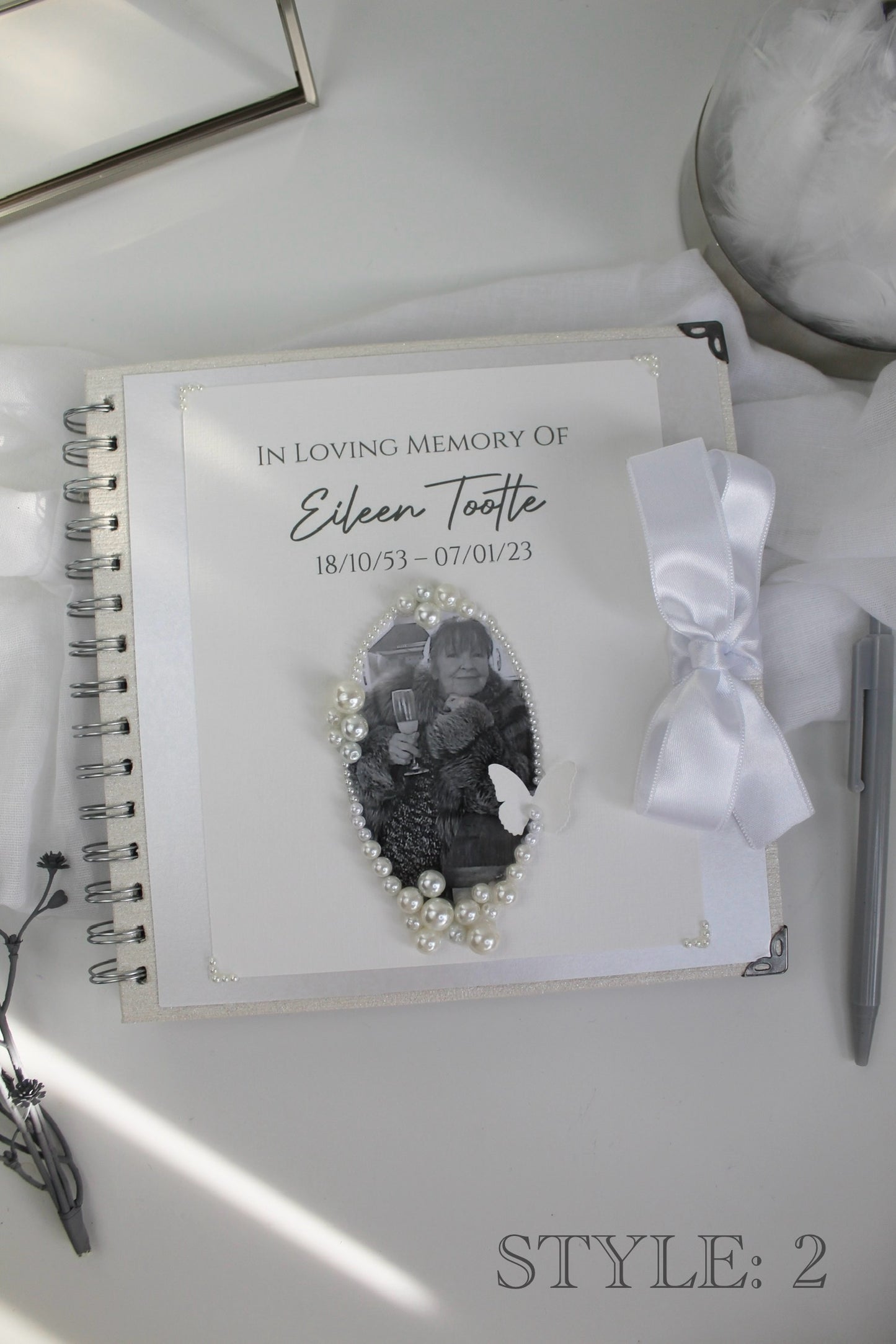 'In Memory Of' Scrapbook