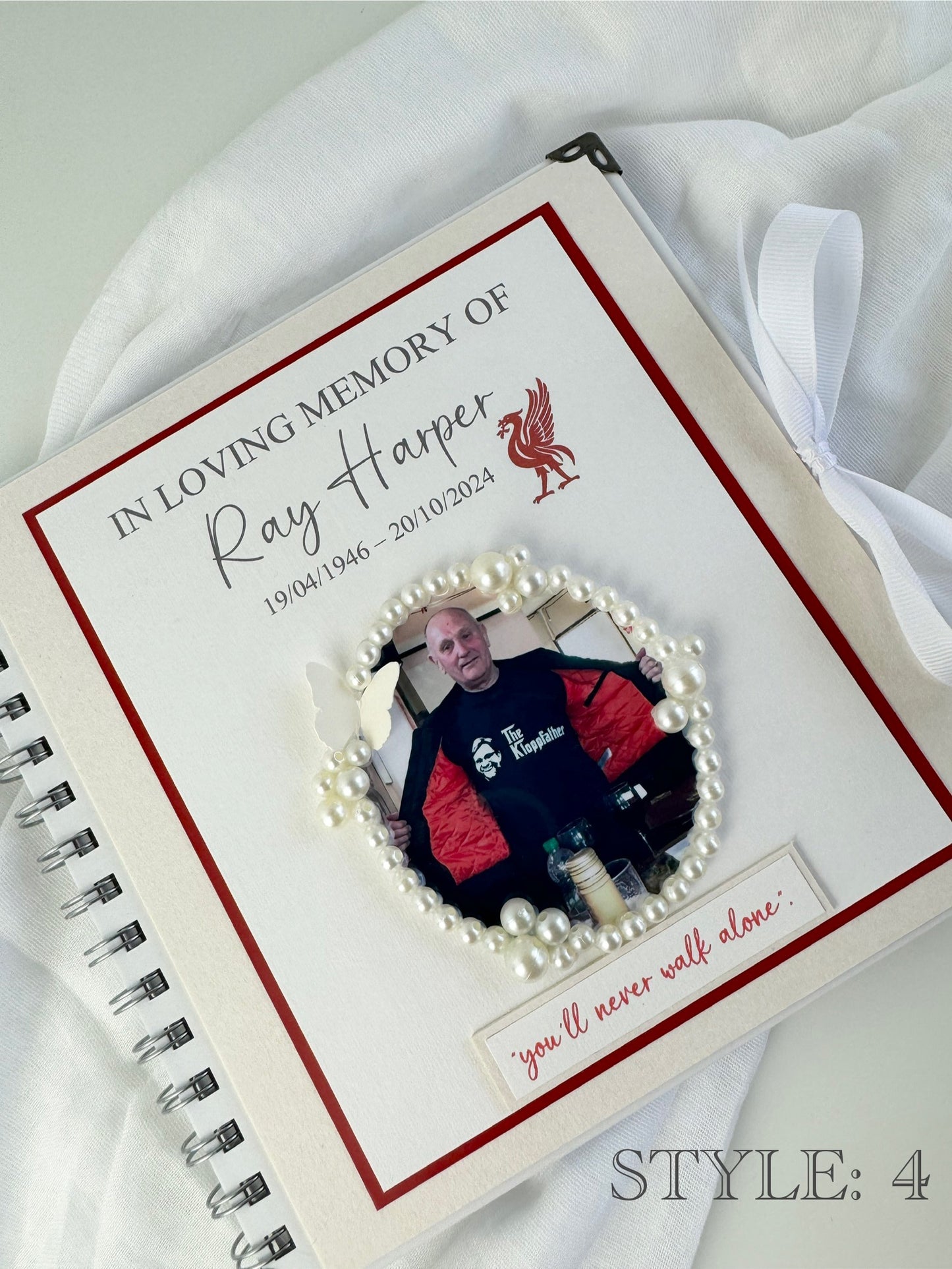 'In Memory Of' Scrapbook